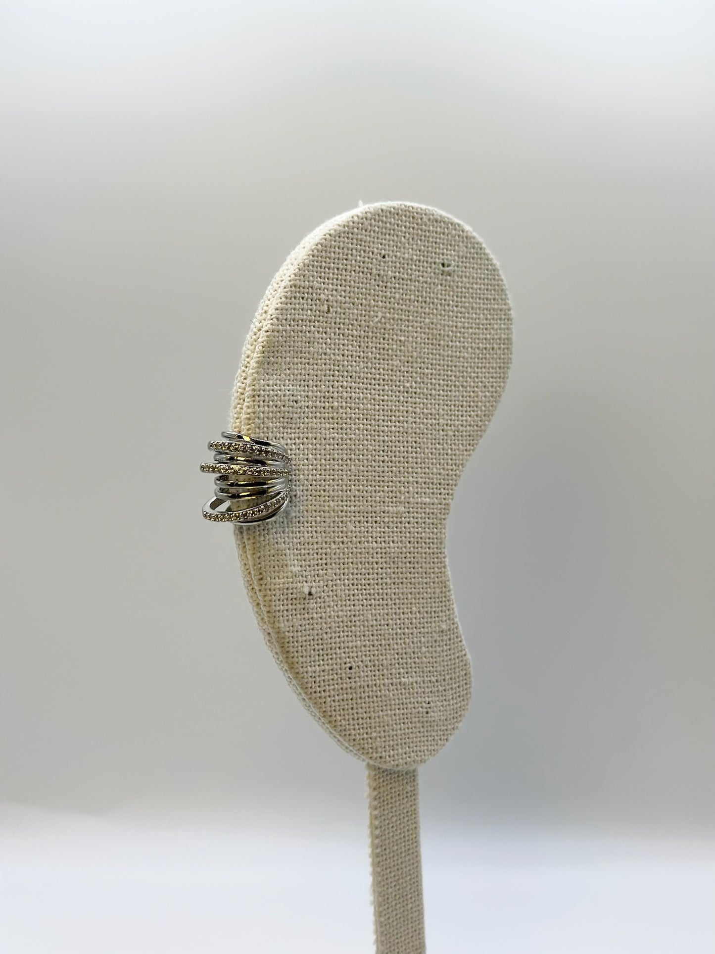 Orecchini “CUFF ZIRCONATO”