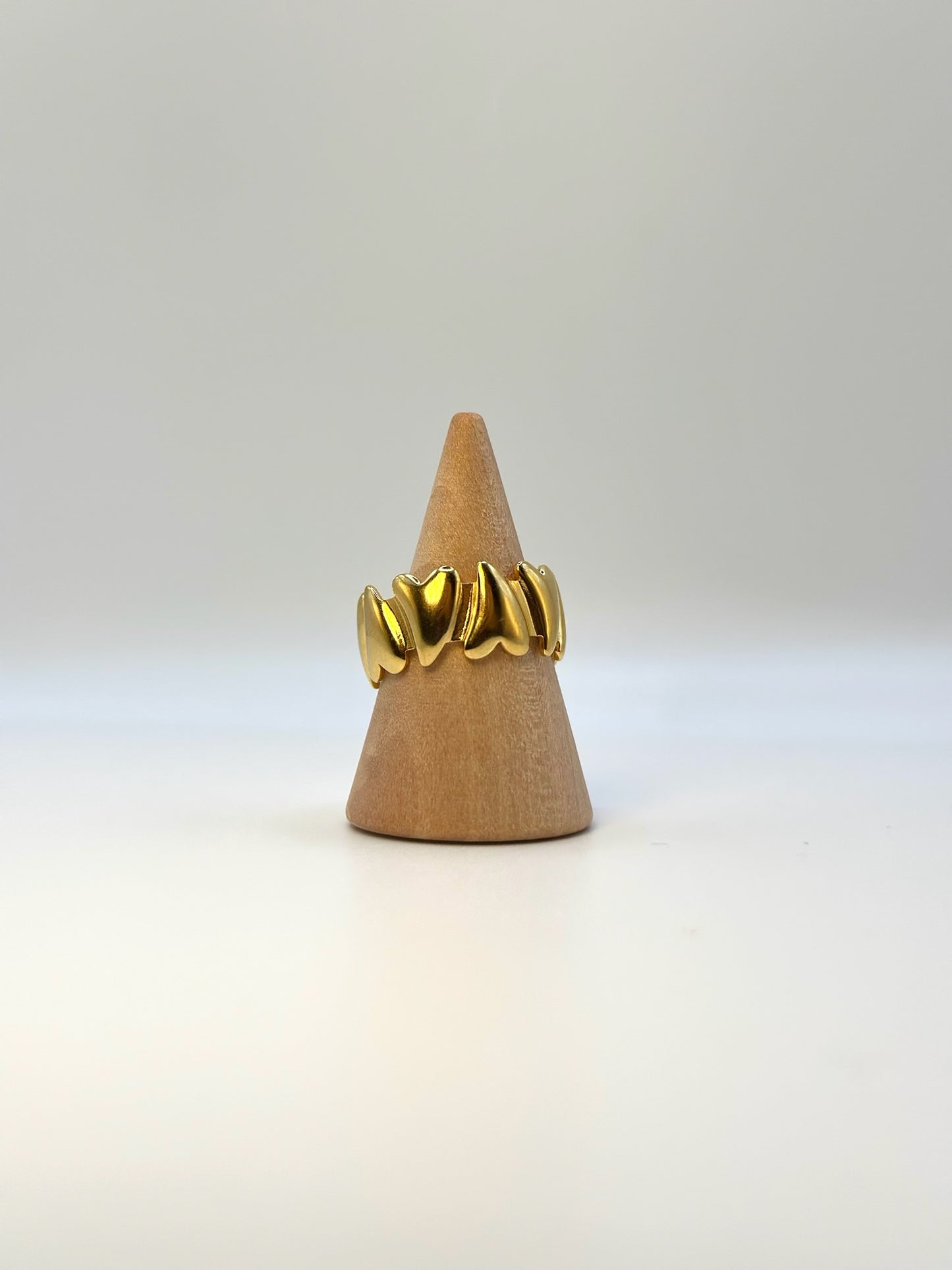 Anello "CUORE MULTIPLO ORO"