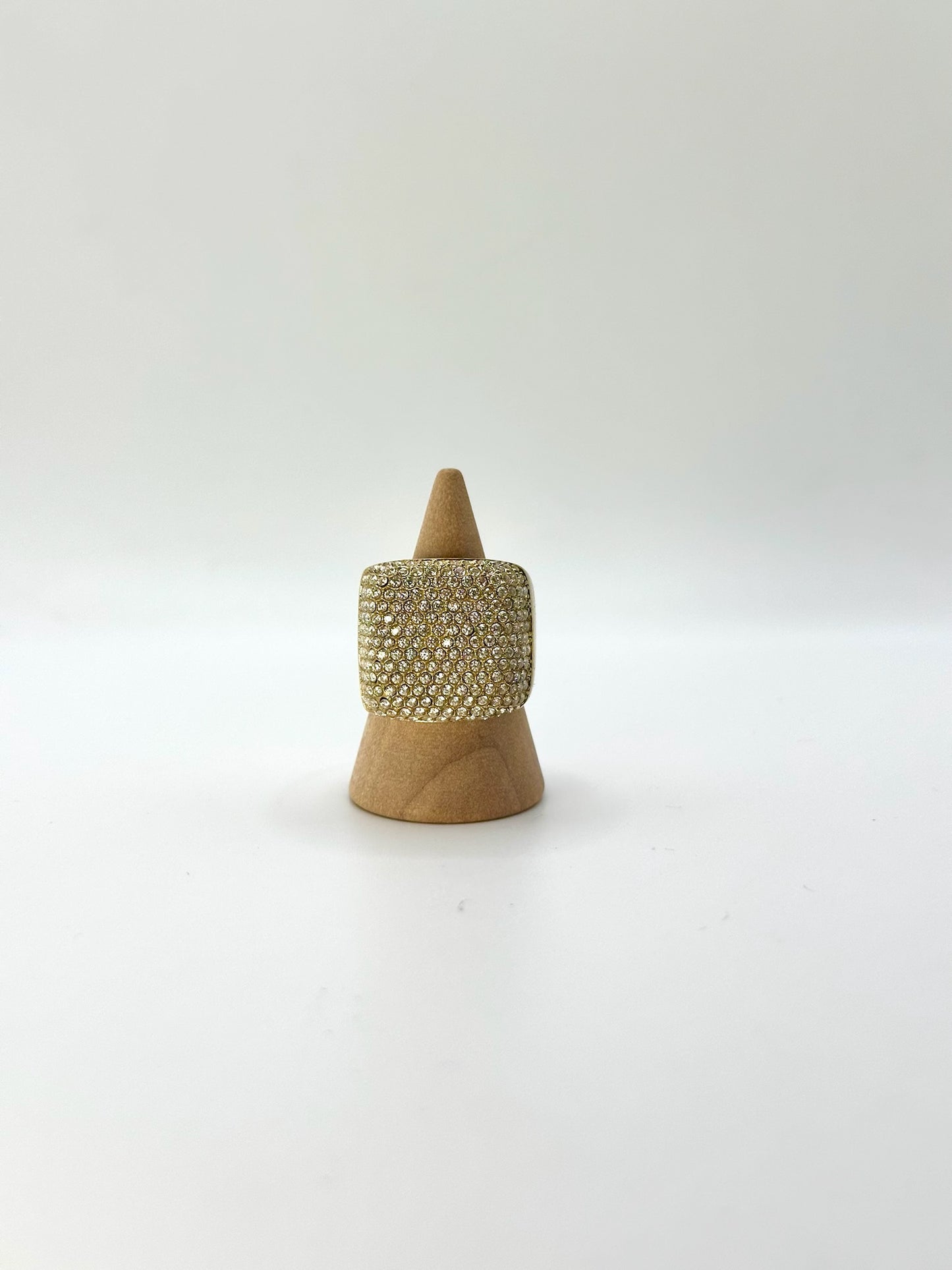 Anello “CHUNKY SQUARE ZIRCONATO”