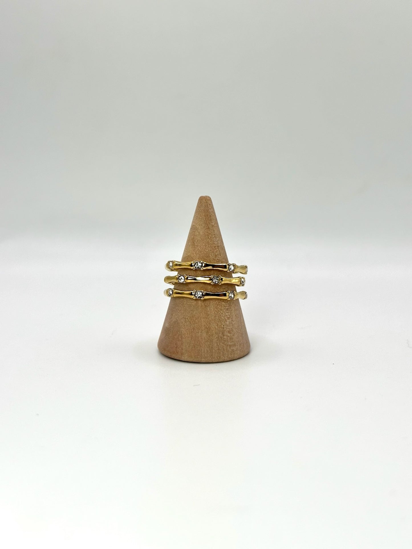 Anello “BAMBÙ ZIRCONATO”